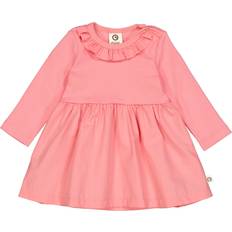 Grøn Kjoler Müsli Bubblegum Cozy Me Rib Kjole - Pink