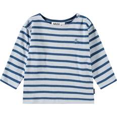 Molo 86 Överdelar Molo Edarko Long-Sleeved T-Shirt Lagoa Stripe - Blå