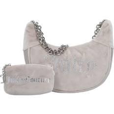 Juicy Couture Tasker Juicy Couture Kimberly S Skuldertaske - Lysegrå