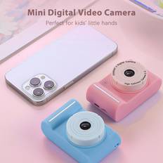Tomtop Jms 1080P Mini Kids Digital Camera Dual Lens 2.0 Inch IPS Screen
