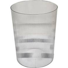 Städutrustning & Rengöringsmedel Tomtop Jms Transparent Trash Can Multipurpose Stylish Simple Round Shape Large Capacity Waste Basket