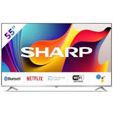 Sharp 55 Inch TV 4K Ultra High Definition Quantum Dot Android Smart TV 55FP1KA