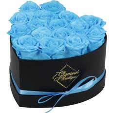 Flowers Glamour Boutique 16-Piece Flowers Forever Heart Shape Box
