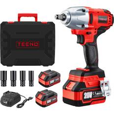 Teeno TEENO Brushless Impact Wrench 600N.m 4pcs