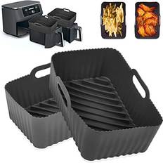 Fryers MAGEDON Silicone Air Fryer Liners 2 Pcs AF300UK