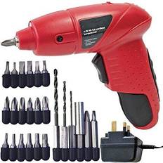 Drills & Screwdrivers Spares2Go Cordless Rechargeable Electric Screwdriver Combi Drill & Bit Set