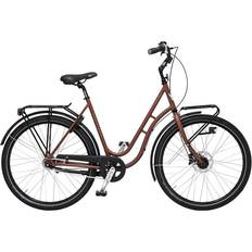 Skeppshult Natur Land 7-Vxl 54 cm Röd Standard Cykel Damcykel
