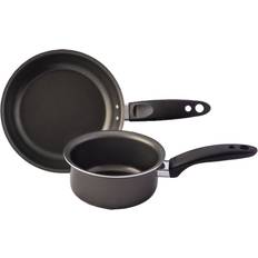 Quest 2 Piece Pan Cookware Set with lid