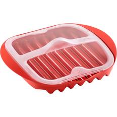 Lekue Lékué Microwave Bacon Cooker 28,2 x 6 x 24,9 cm Rot Mikrobølgeredskab