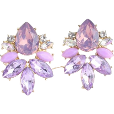 Shein Rhinestone Decor Stud Earrings