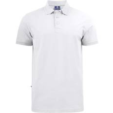 Mens Pique Polo Shirt - White
