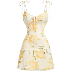Shein Damen Sommerkleid mit Blume Muster im Mini-Stil