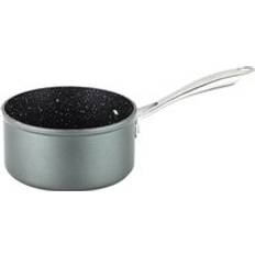 Fagor Toughened Aluminium Grey Saucepan with lid 16 cm