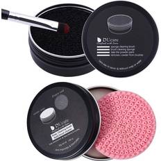 DUcare Makeup Brush Cleaner Solid Soap Cleanser Color Removal Sponge - Easy to Clean