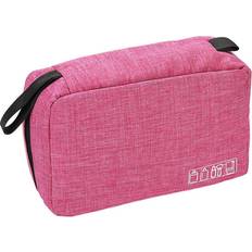 Dechoicelife Hanging Storage Pouch Toiletry Bag - Rose Red