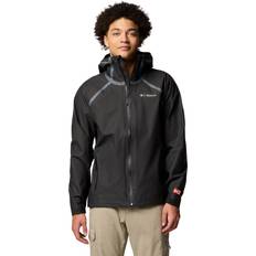 Columbia Men Rain Clothes Columbia Reign No Shine Waterproof Jacket - Black