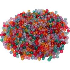 Pony Beads Glitter 6x9 mm 1000pcs