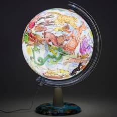 Globes on sale Exerz 30 cm Art Zodiac Illuminated Illustrated Map of Zodiac Region with Light Up Function Globe