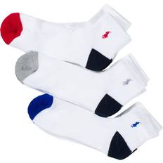 Ralph Lauren Clothing Ralph Lauren Heel Toe Arch Support Quarter Socks - White