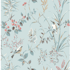 Fine Decor Blue Wallpapers Fine Decor Crown Mariko Blue Wallpaper 52 x 6 x 6 cm