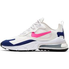 Nike Air Max 270 React - White/Pink Blue