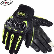 Pink Motorcycle Gloves Maxpower Retro Leather Women Motorcycle Gloves - Pink