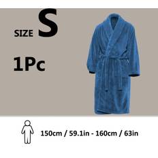 Orange Robes Flemye Unisex Extra Warm Coral Fleece Bathrobe - Mens/Women/Adult