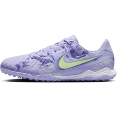 Purple - Turf (TF) Football Shoes Nike Tiempo Legend 10 Academy TF Turf Soccer Cleat - Purple Agate Barely Volt