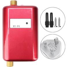 Water Heaters HCSC Red Mini Bathroom Kitchen Washing Electric Instant Hot 220V 3000W