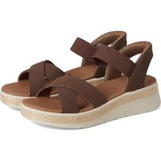 Skechers Sandals Skechers Bobs Sun Ray Move Over Sandals - Chocolate