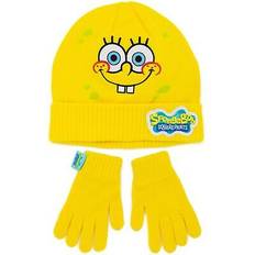 Yellow Accessories SpongeBob Spongebob Squarepants Beanie And Gloves Set - Yellow