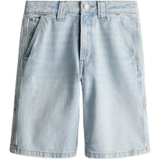 H&M Carpenter Shorts in Loose Fit - Light Denim Blue (1273026001)