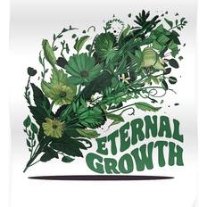 Green Posters WHIBOS Green Floral Grow 135 Posters 16x20 in 18x18 inch Wall Art Poster