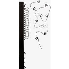 Hasta Gardinskinne Alex Wave 250 cm Sort