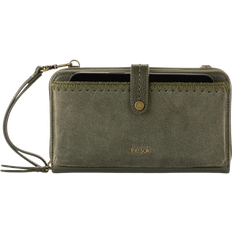 The Sak Iris Convertible Crossbody Bag Moss Suede No Size