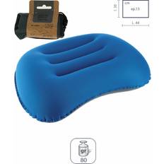 Sábanas de Viaje y Almohadas de Camping Almohada Hinchable Menterre Okaro Bleu