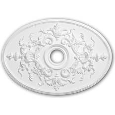 Ceiling Medallions Profhome Ceiling Rose Medallion Rosette 78.5 x 54.4 cm