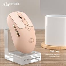Pink - Wireless Computer Mice Maxpower Milk Tea Pink Au Wireless Mouse PAW3212