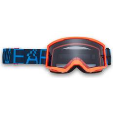 Fox Main Race Spec Mirrored Lens Motocross Goggles - Blue