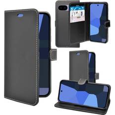 Google Pixel 9a Wallet Flip PU Leather Cover Case