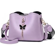Purple Crossbody Bags Veeki Small Crossbody Bag for Women - Purple