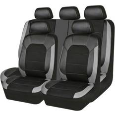Konnwei Pu Leather Car Seat Covers Universal Full Synthetic Set