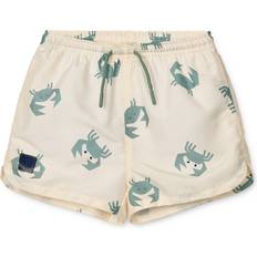 Beige Badebukser Liewood Badeshorts - Aiden - Crab/Sandy