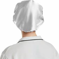 Grey Bonnets Zeuxo Soft Breathable Silk Sleep Night Cap Grey