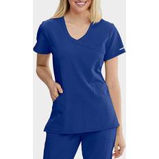 Skechers Work Wear Skechers Female V Neck Scrub Top Galaxy - Blue