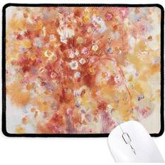Mouse Pads DIYthinker Summer Oil Painting Art Still Life Flower Mousepad
