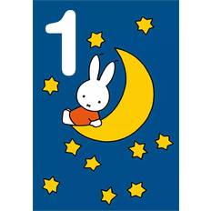 Moon & Stars 1st Birthday Card