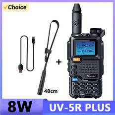Walkie Talkies Maxpower UV-5R Plus Walkie Talkie 8W 3800mAh