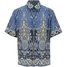 Etro Men Shirt Gnawed - Blue