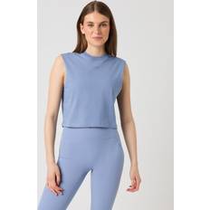 Björn Borg Återvunnet material Linnen Björn Borg Cropped Tank Top - Blå